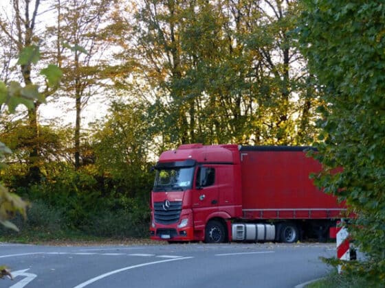 Camion rouge